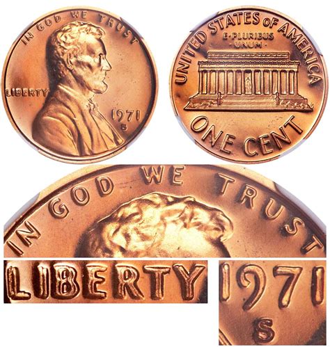 penny 1971 d value|1971 lincoln penny error.